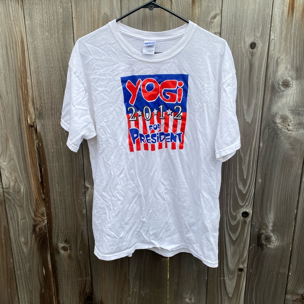 Yogi Bear for President 2012 Tee Shirt Men’s Large Vintage
